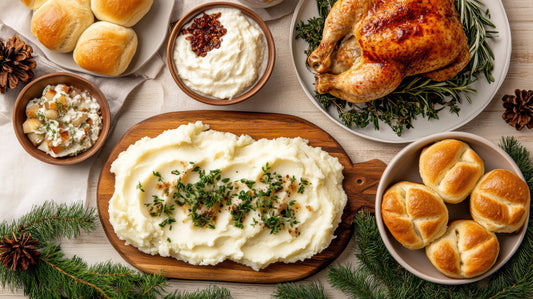 Hot Honey Crispy Chicken Bun With Smashed Potatoes