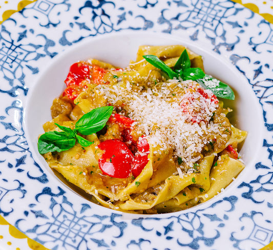 Sweet Pepper & Tomato Sauce With Fresh Tagliatelle